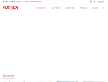 Tablet Screenshot of futech.com.vn